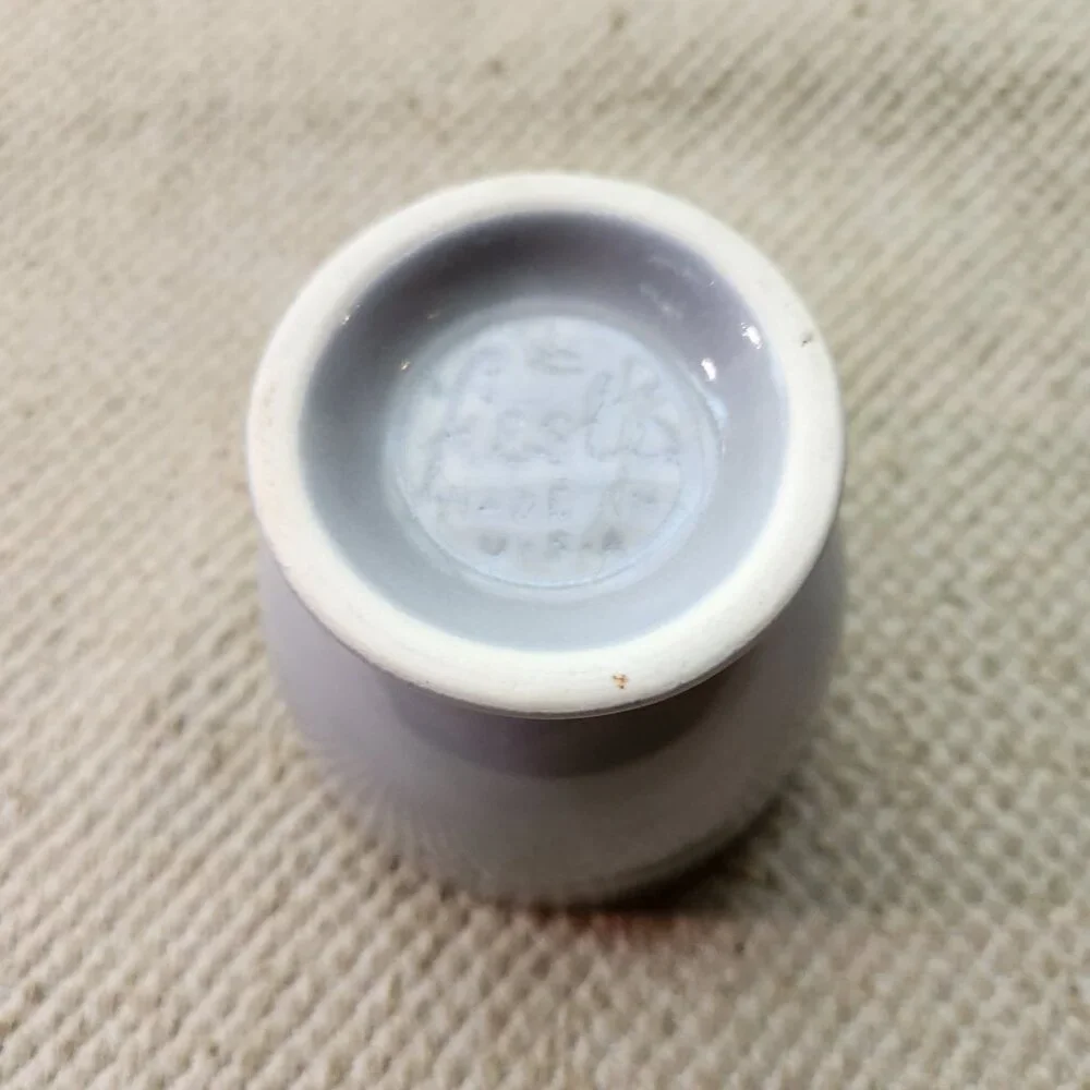 Vintage Fiesta Single Egg Cup Gray FIESTAWARE 1950s Grey Homer Laughlin